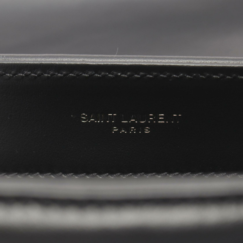 SAINT LAURENT PARIS LOULOU TOY 單肩包 678401DV7081000 皮革 黑色 二手 女士-3