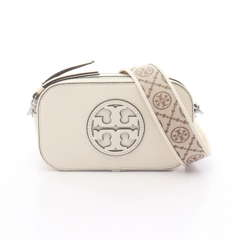 Tory Burch Ella 單肩包 171955104 皮革 白色 全新 女款-0
