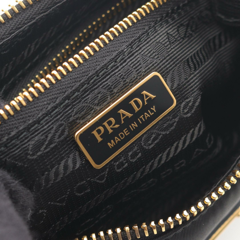 PRADA Re-Edition 2005 Re-Nylon 迷你手提包 1N204MR064F0632 Saffiano 皮革 BK-3