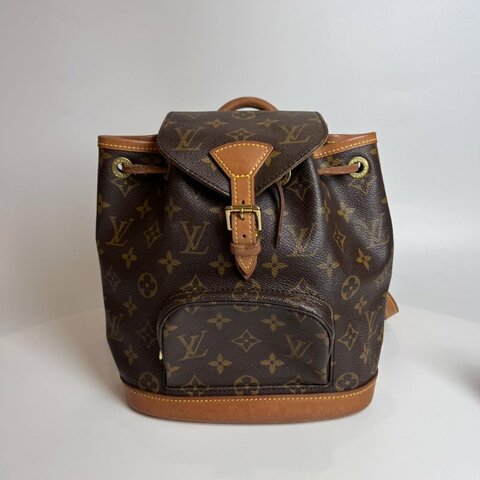 LV M51137 老花Montsouris PM 後背包