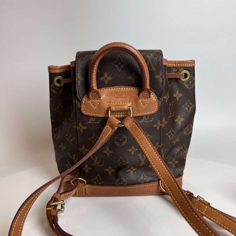 LV M51137 老花Montsouris PM 後背包-1