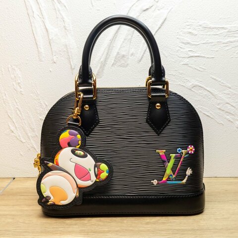 LV*TM ALMA BB 黑色 EPI水波纹牛皮 芯片