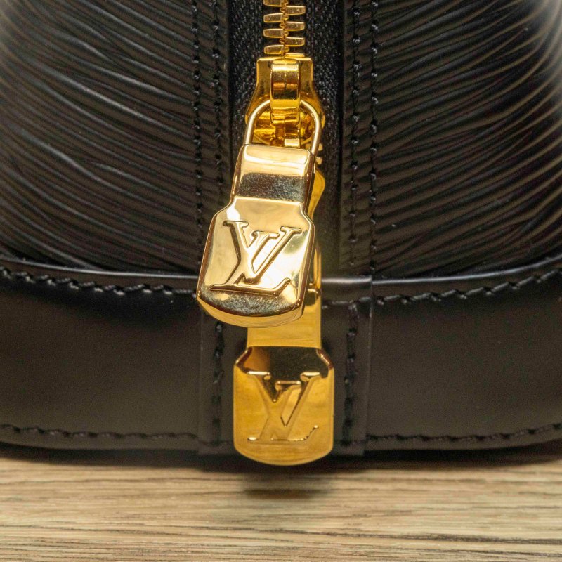 LV*TM ALMA BB 黑色 EPI水波纹牛皮 芯片-6