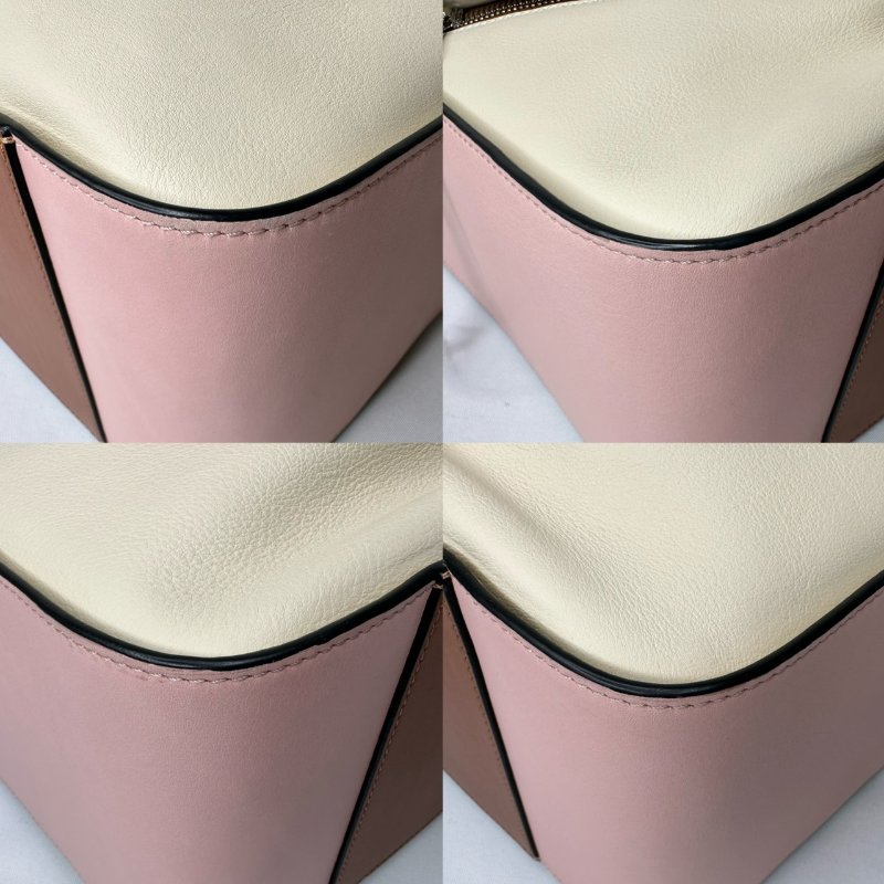 LOEWE Hammock拚色吊床包-9