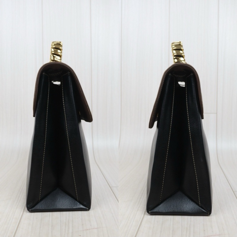 Loewe Kelly 金蛇骨手提肩背包-5
