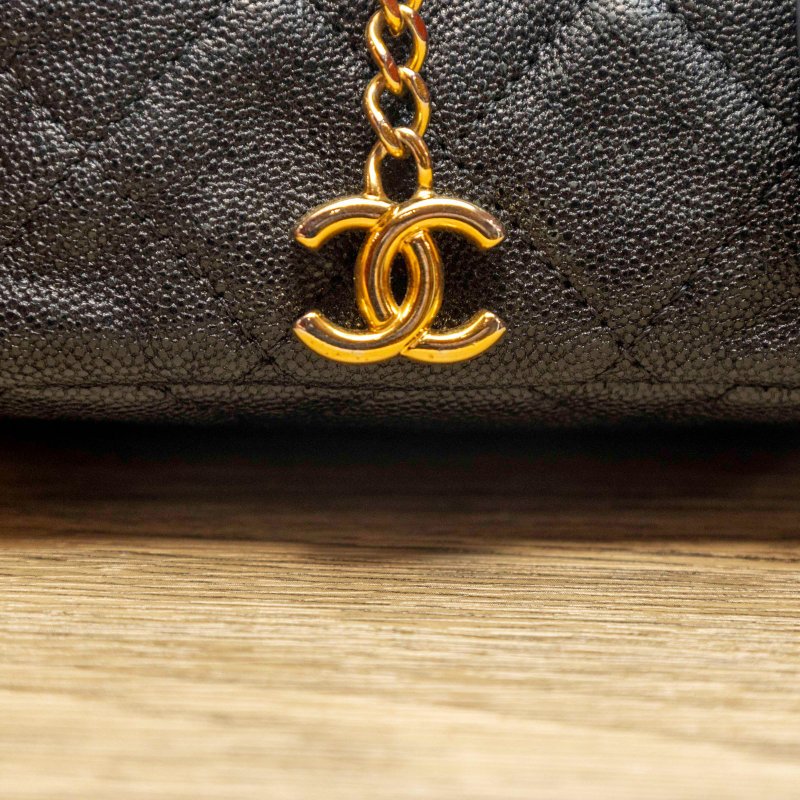 CHANEL 黑金 MINI 化妆包 31開-4