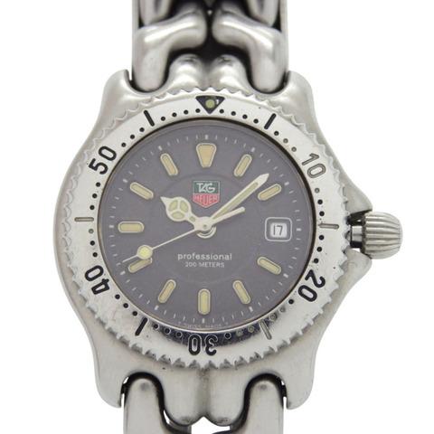 泰格豪雅 Cell Date WG1313-2 不鏽鋼灰色石英手錶 0667TAG HEUER
