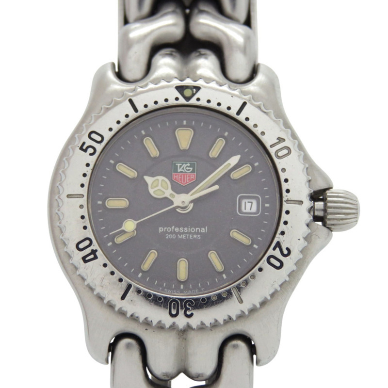 泰格豪雅 Cell Date WG1313-2 不鏽鋼灰色石英手錶 0667TAG HEUER-0