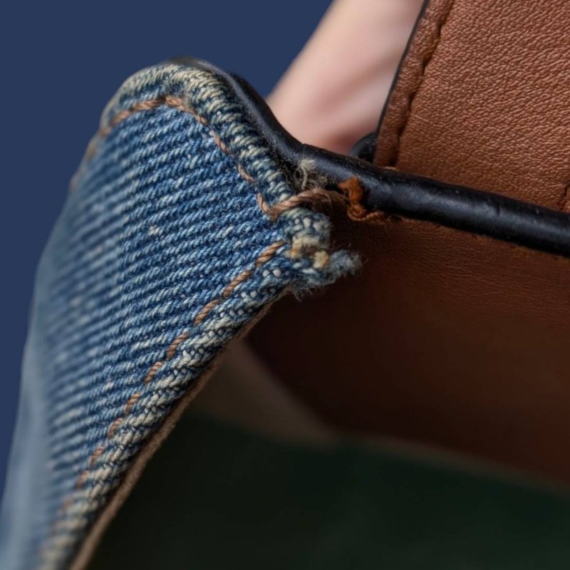 LOEWE hammock牛仔吊床手提肩背斜背包-8