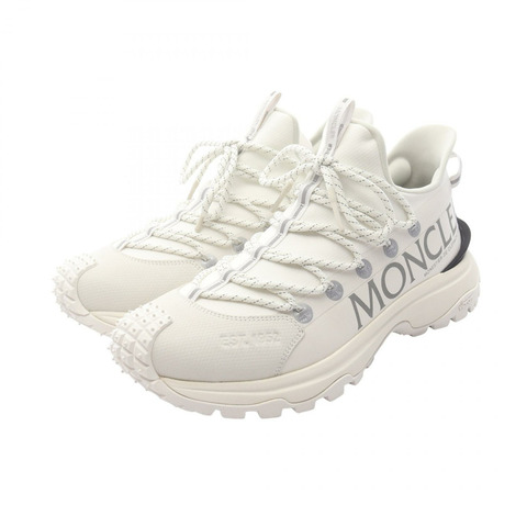 MONCLER TRAILGRIP LITE2 低筒運動鞋 4M00160M345700140 布料白色全新男式