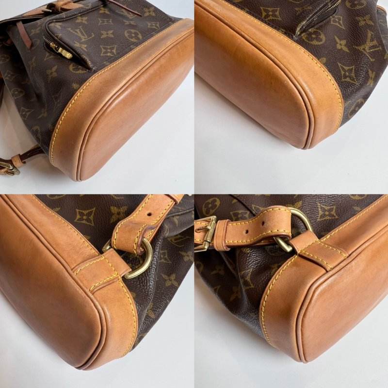 LV M51136 老花Montsouris MM 後背包-8