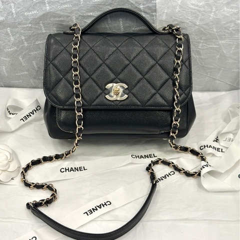 【配件：防塵袋 💕】Chanel 21b 手柄 郵差包 中號 斜挎包