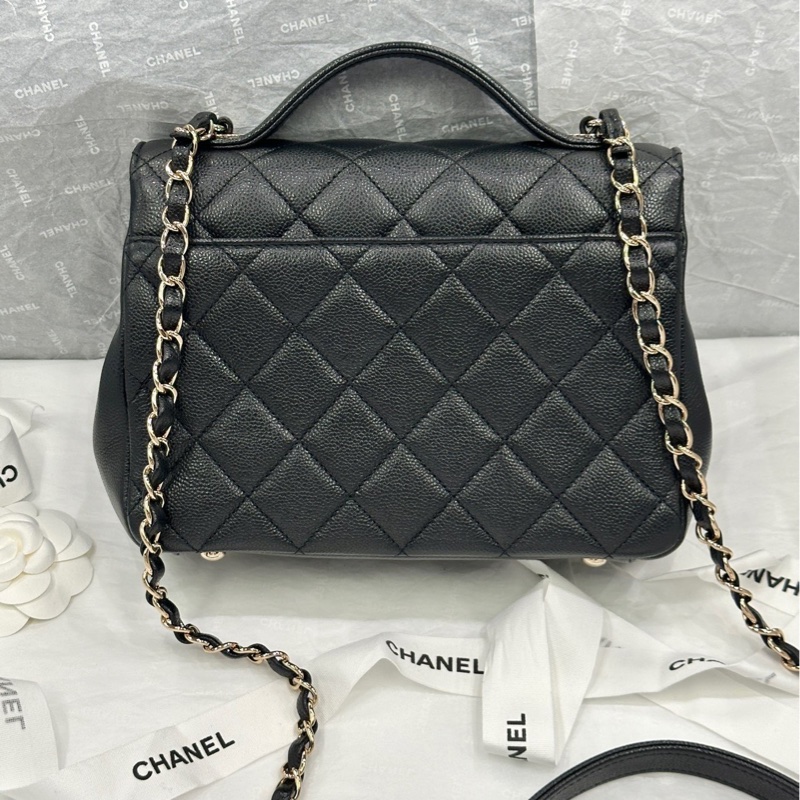 【配件:防塵袋 💕】Chanel 21b 手柄 郵差包 中號 斜挎包-5