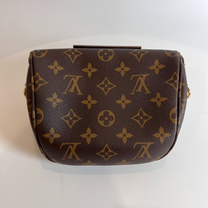 全新品 LV M82335/晶片款 老花Mini Bumbag 肩背包-1