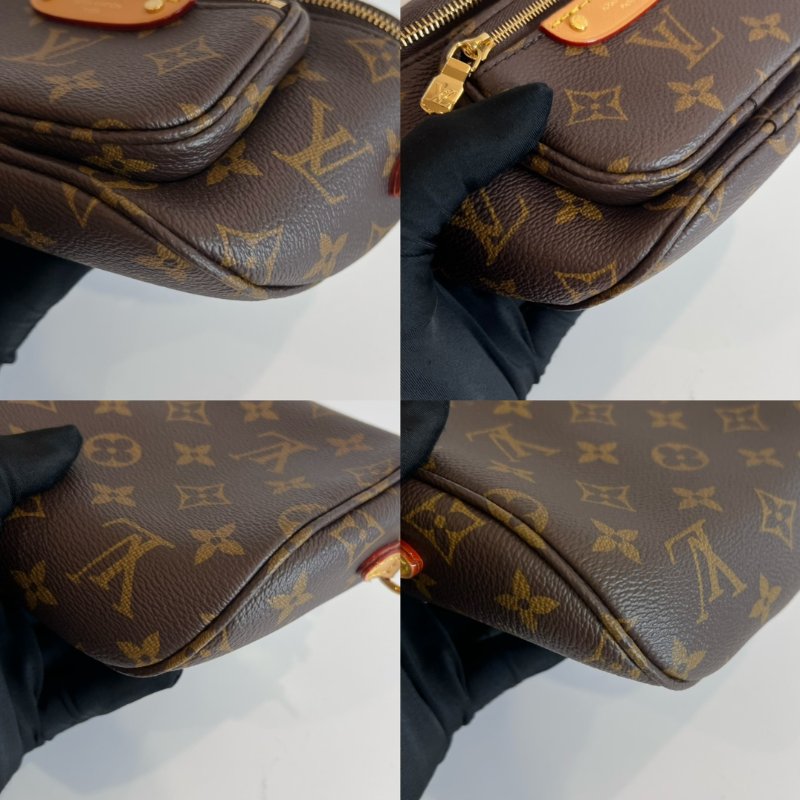 全新品 LV M82335/晶片款 老花Mini Bumbag 肩背包-9