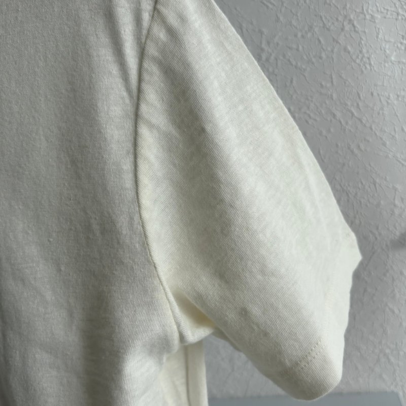 ::DIOR:: 聯名Sarah Shipman Graphic Print T-Shirt 玫瑰油畫圖樣白色上衣-11