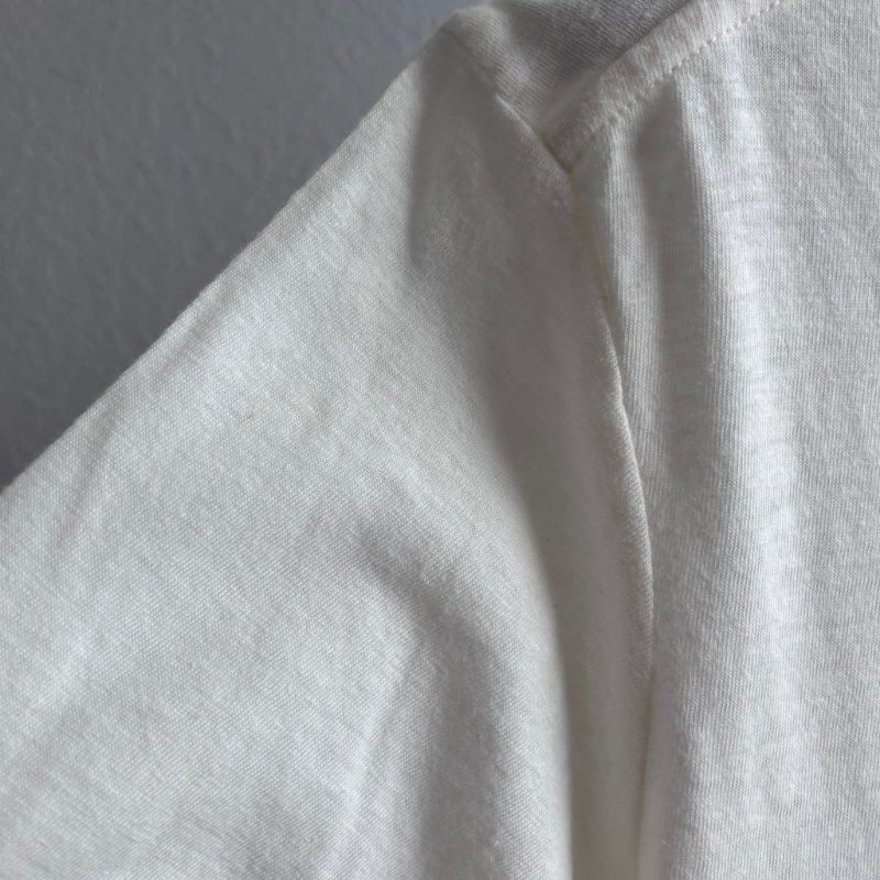 ::DIOR:: 聯名Sarah Shipman Graphic Print T-Shirt 玫瑰油畫圖樣白色上衣-12