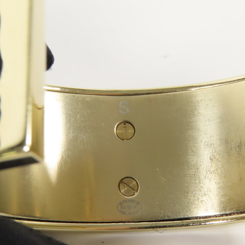 CHANEL 金屬/Tweed CoCo Mark Bangle手鐲-5
