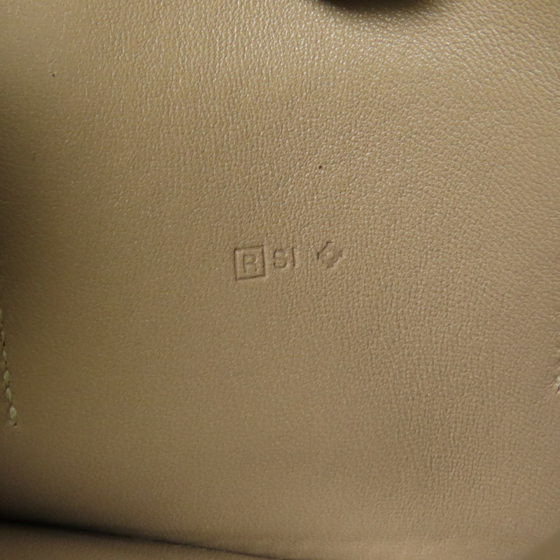 HERMES Clemence皮革Dogon GM金扣長錢包Gris Tourterelle-11
