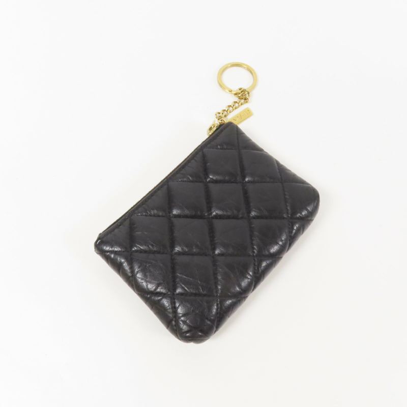 CHANEL 牛皮皮革2.55 Coin Case金扣零錢包-4