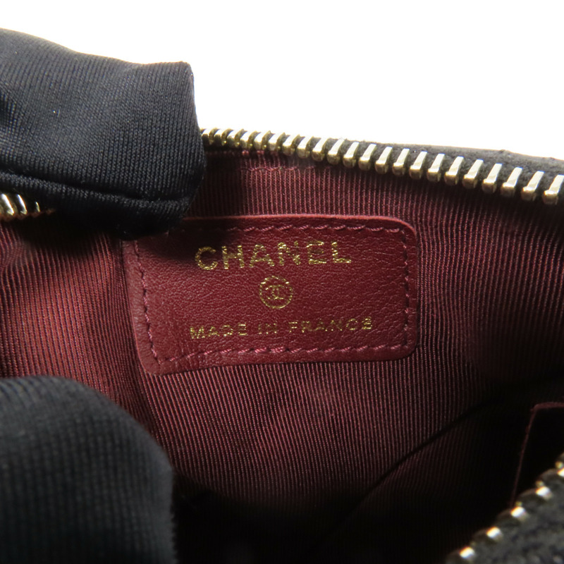 CHANEL 牛皮皮革2.55 Coin Case金扣零錢包-8