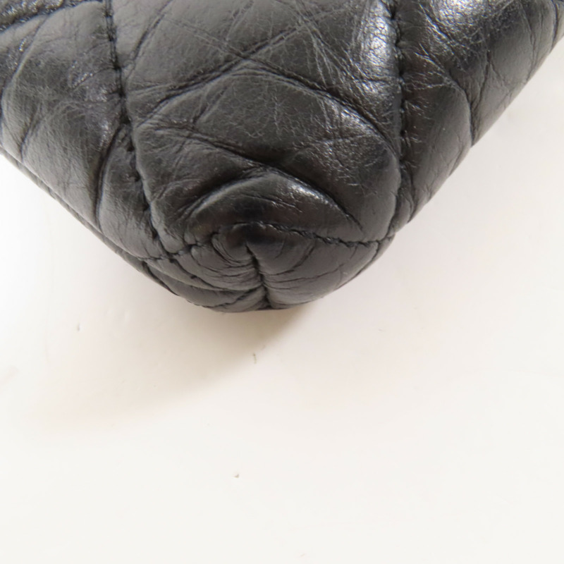 CHANEL 牛皮皮革2.55 Coin Case金扣零錢包-12