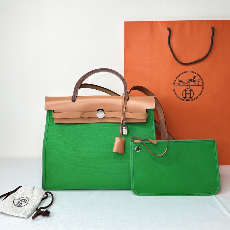 HERMES 竹子綠Herbag 31-0