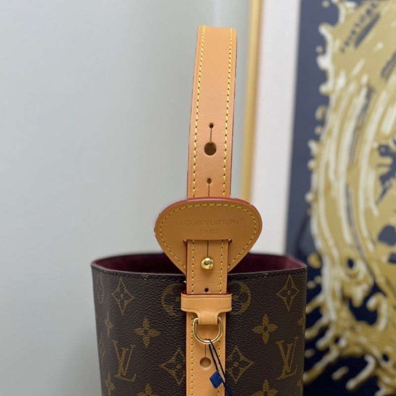 【全❤️】LV allinbb老花水桶包芯片款 可手提肩背-4