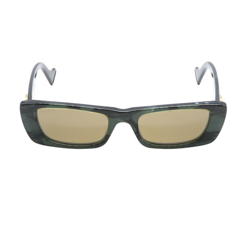 GUCCI 太陽眼鏡 GG0516S-014/INT/SUN 塑膠鎳綠色全新男女通用