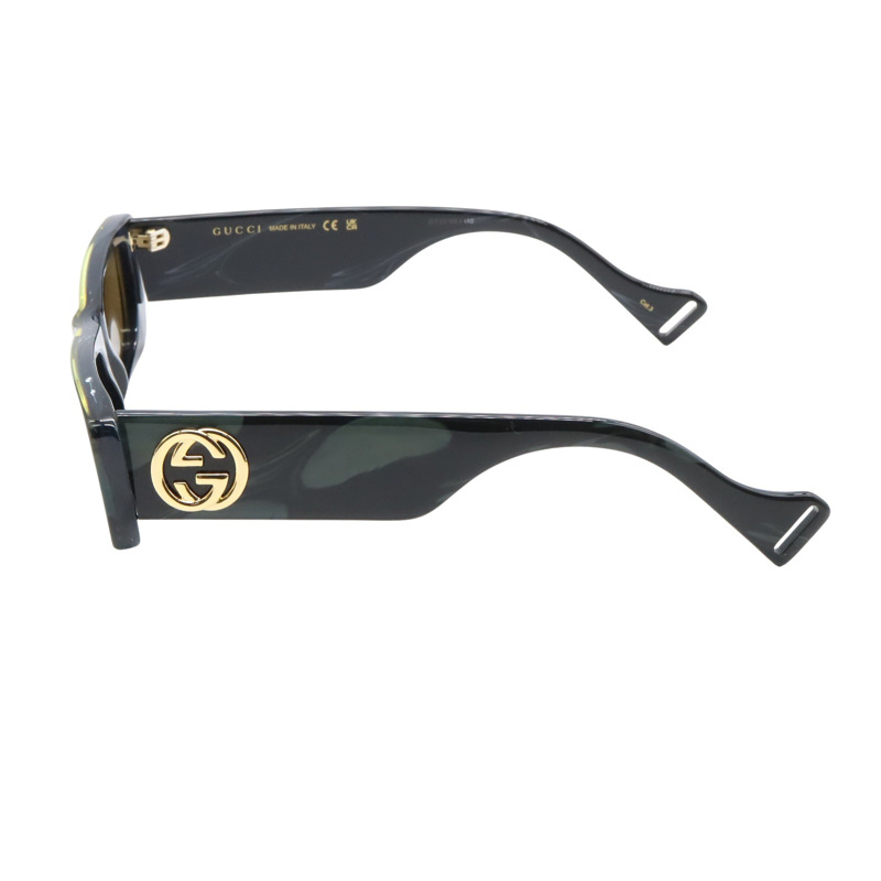 GUCCI 太陽眼鏡 GG0516S-014/INT/SUN 塑膠鎳綠色全新男女通用-2