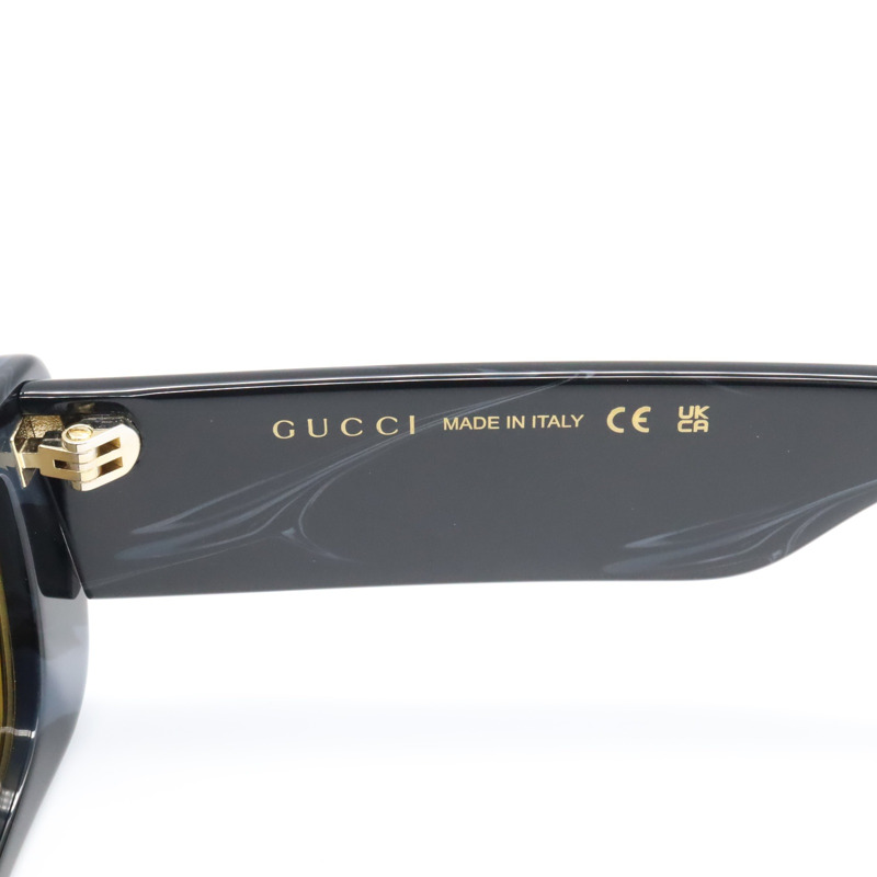 GUCCI 太陽眼鏡 GG0516S-014/INT/SUN 塑膠鎳綠色全新男女通用-3