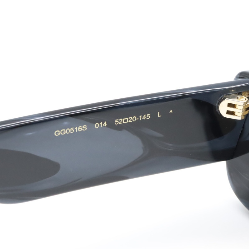GUCCI 太陽眼鏡 GG0516S-014/INT/SUN 塑膠鎳綠色全新男女通用-4