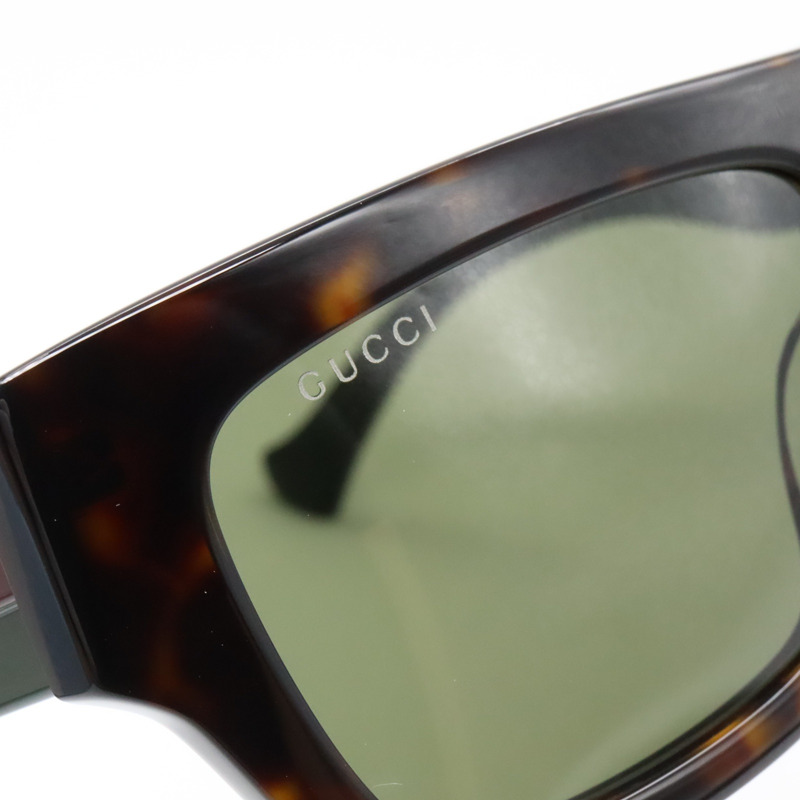 GUCCI 太陽眼鏡 GG1301S-002/INT/SUN 塑膠棕色 全新 男女通用-6
