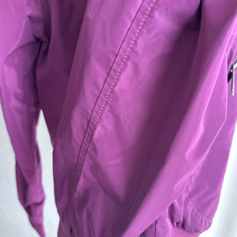 ::BURBERRY::  紫色立領風衣外套 戶外OUTDOOR 登山外套-22