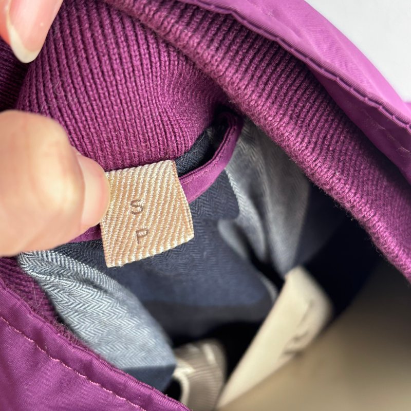 ::BURBERRY::  紫色立領風衣外套 戶外OUTDOOR 登山外套-23