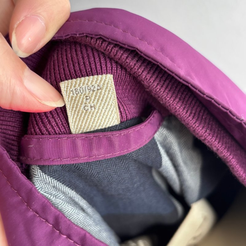 ::BURBERRY::  紫色立領風衣外套 戶外OUTDOOR 登山外套-24