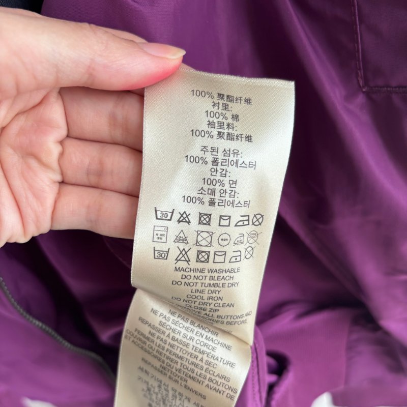 ::BURBERRY::  紫色立領風衣外套 戶外OUTDOOR 登山外套-32