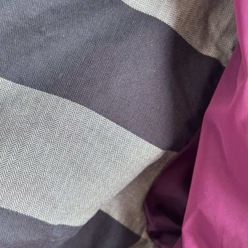 ::BURBERRY::  紫色立領風衣外套 戶外OUTDOOR 登山外套-37