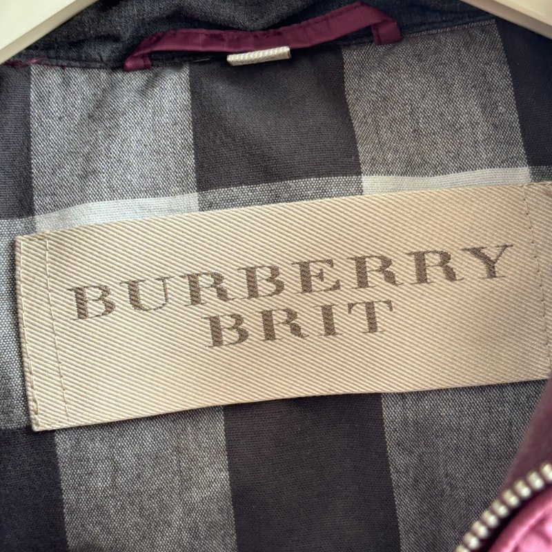 ::BURBERRY:: Brit Down Jacket 酒紅色羽絨外套 登山外套 戶外Outdoor-24