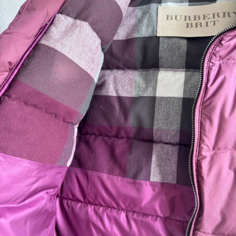 ::BURBERRY:: Brit Down Jacket 酒紅色羽絨外套 登山外套 戶外Outdoor-27