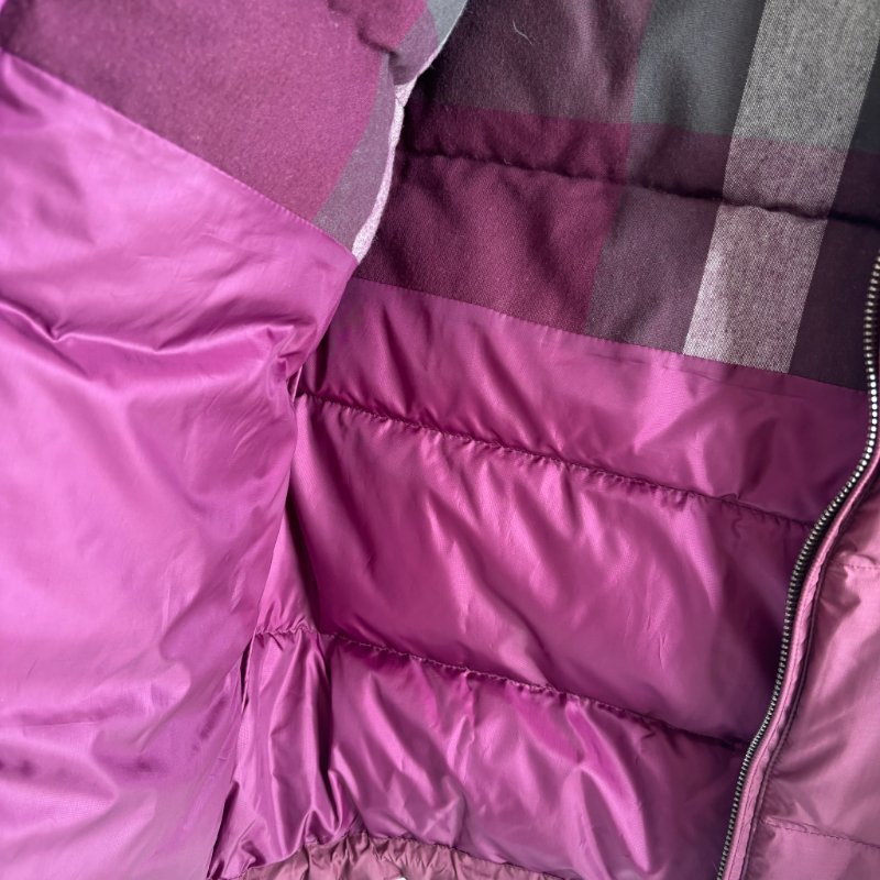 ::BURBERRY:: Brit Down Jacket 酒紅色羽絨外套 登山外套 戶外Outdoor-28