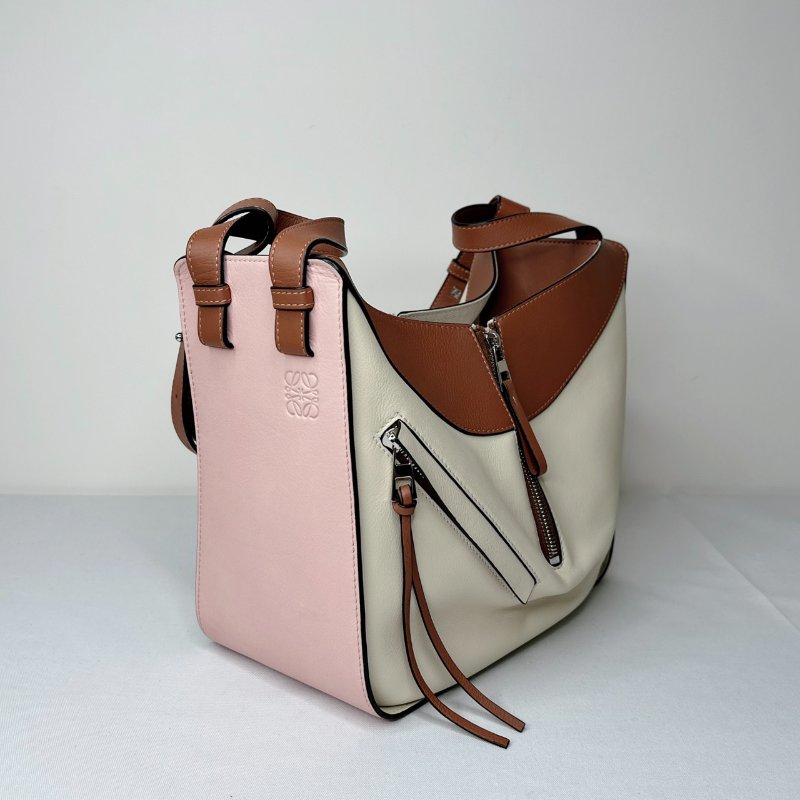 LOEWE Hammock拚色吊床包-3
