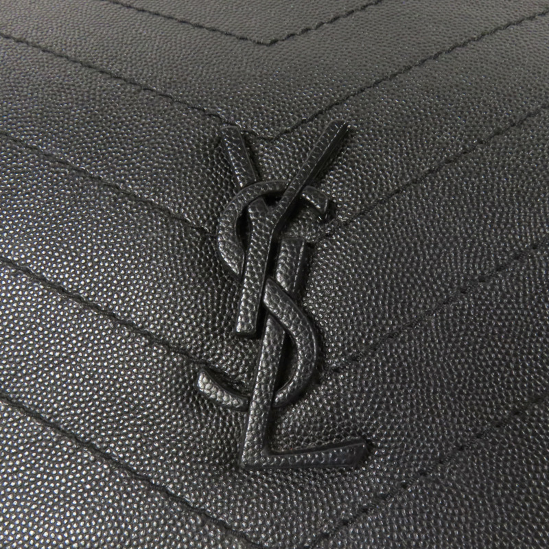 YVES SAINT LAURENT 牛皮皮革Nolita Medium金扣鏈帶肩背袋-6