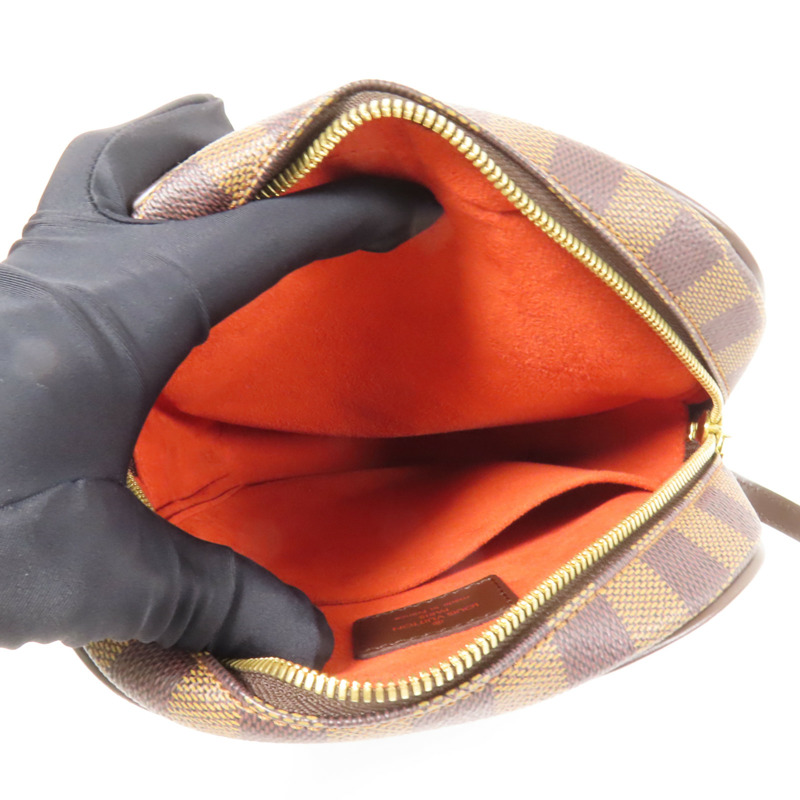 LOUIS VUITTON Damier Ipanema PM金扣肩背袋-4
