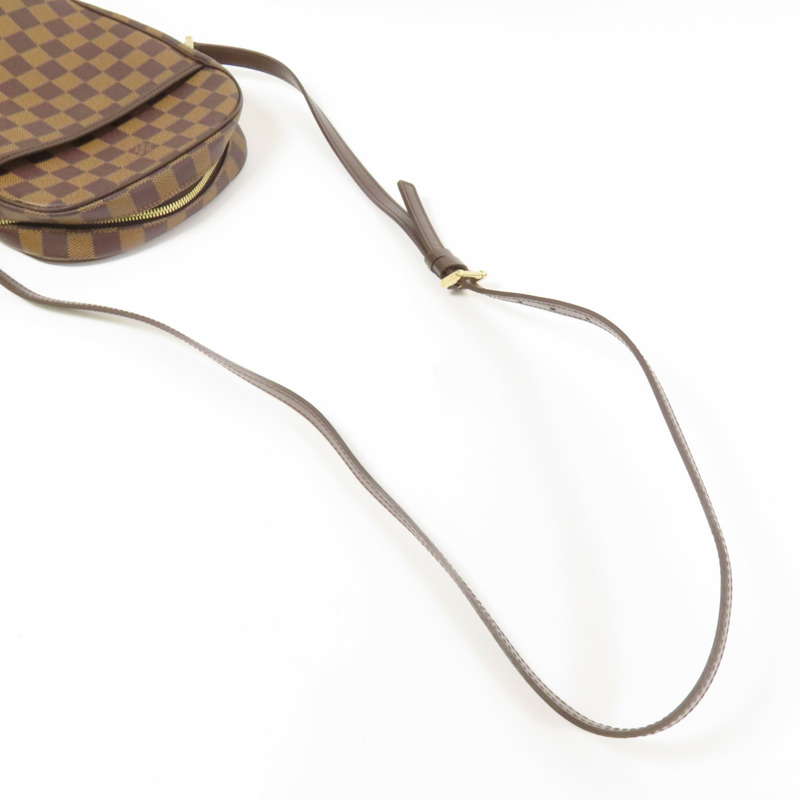 LOUIS VUITTON Damier Ipanema PM金扣肩背袋-5