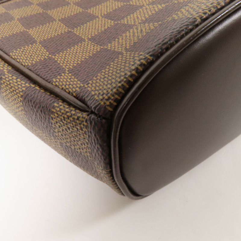 LOUIS VUITTON Damier Ipanema PM金扣肩背袋-13