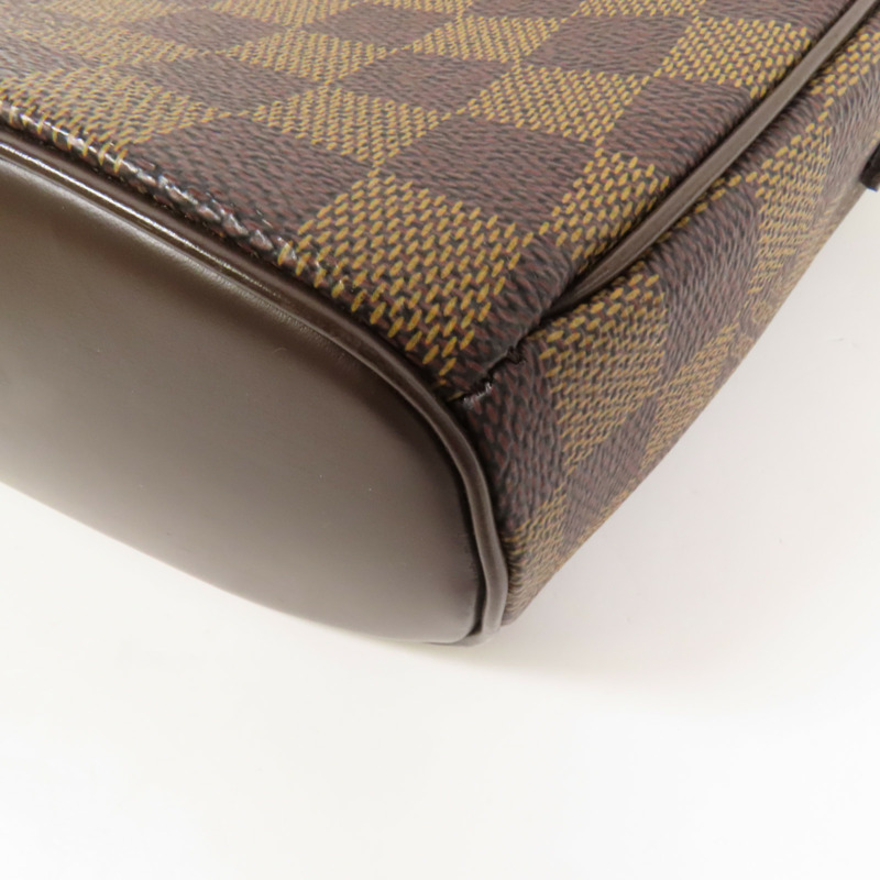 LOUIS VUITTON Damier Ipanema PM金扣肩背袋-14