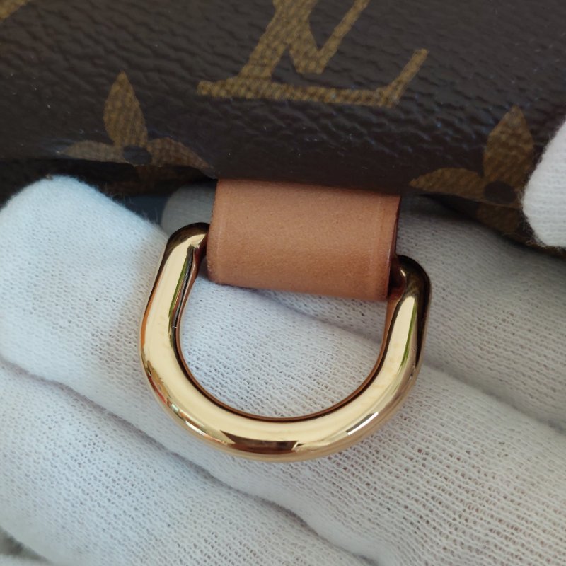 LV M43644 Bumbag🎀現品實拍 🎀 9.5成新Monogram老花字紋 腰包 斜背包 胸口包-38