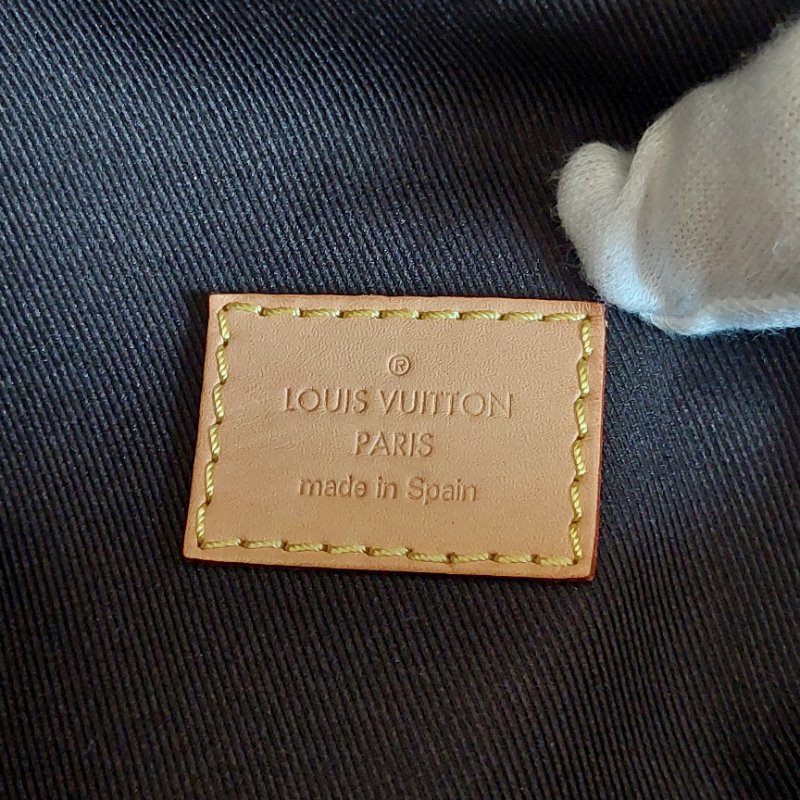 LV M43644 Bumbag🎀現品實拍 🎀 9.5成新Monogram老花字紋 腰包 斜背包 胸口包-44