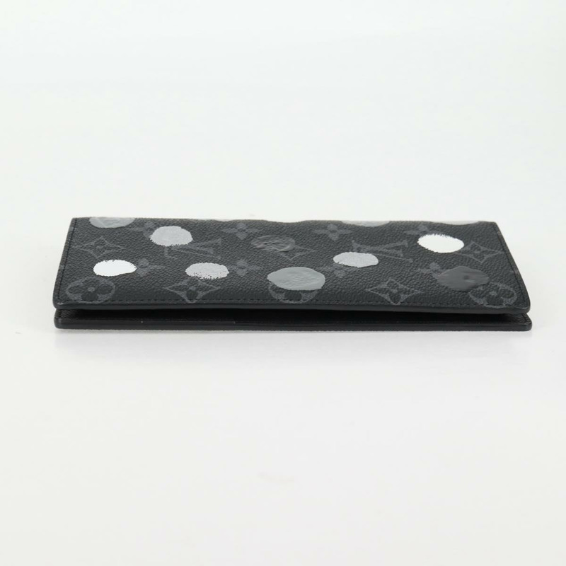 【日本直送】LOUIS VUITTON Monogram Eclipse (LV x YK) Portefeuille Plaza M81932 正品 138477M-2